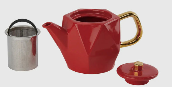 Exquisite Brew Hexagon Teapot