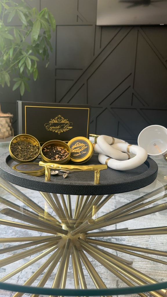 Exquisite Platinum Tier Tea Box